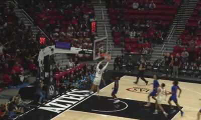 San Diego State Basketball Team In Action