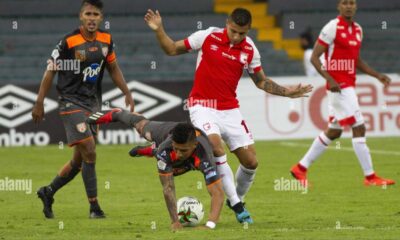 Santa Fe Vs Envigado Soccer Match Action