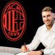 Santiago Gimenez Ac Milan Signing Photo