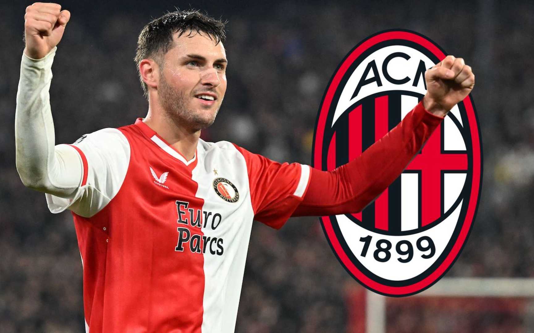 Santiago Giménez Ac Milan Transfer News