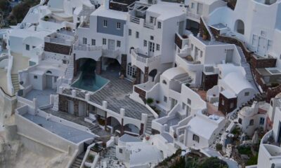 Santorini Earthquake Damage February 2025