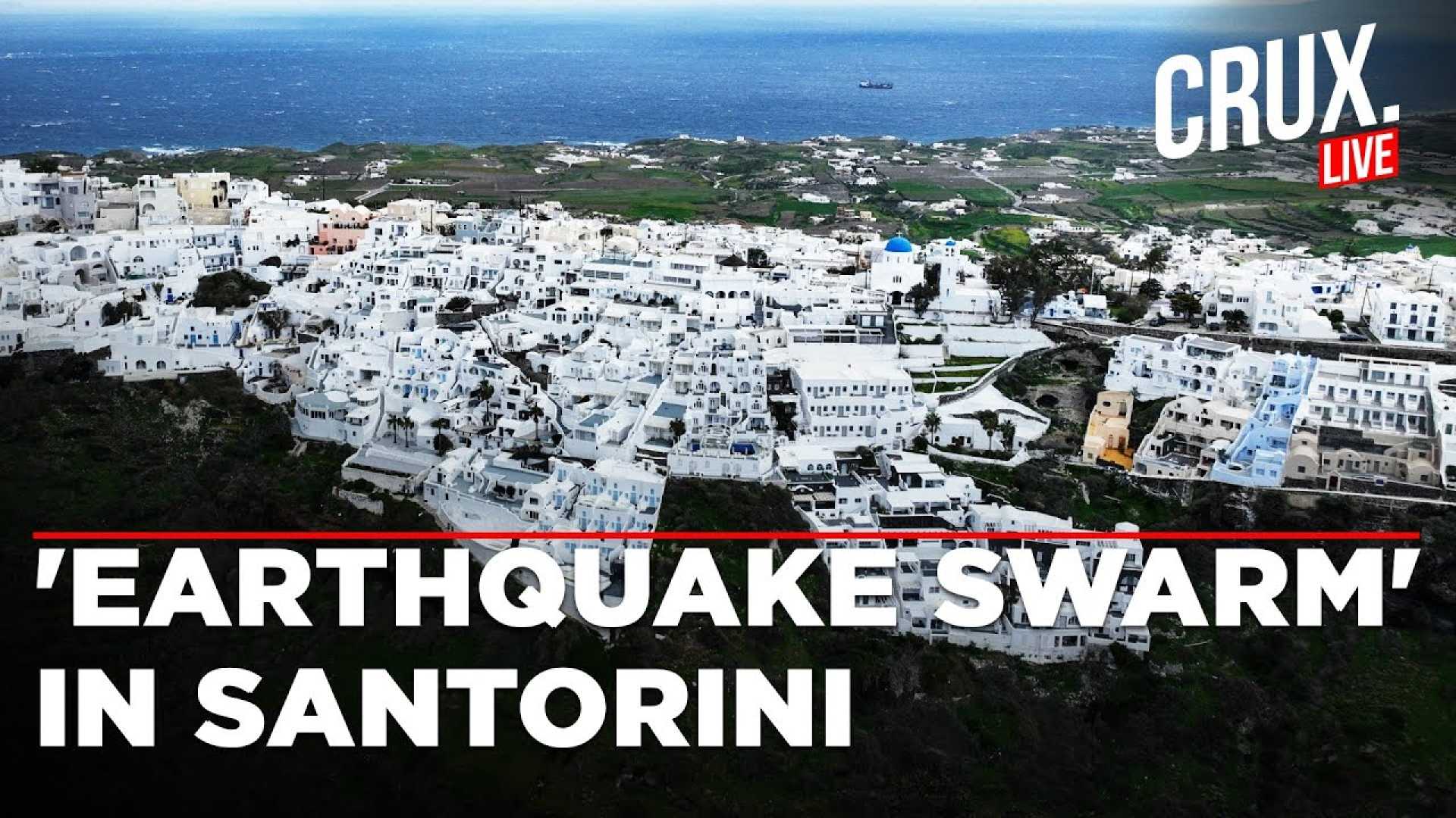 Santorini Earthquakes State Of Emergency