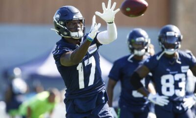 Seattle Seahawks Wide Receivers Training Camp