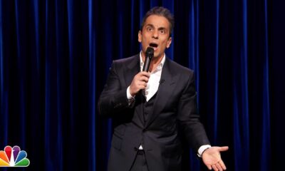 Sebastian Maniscalco Performing Stand Up Comedy