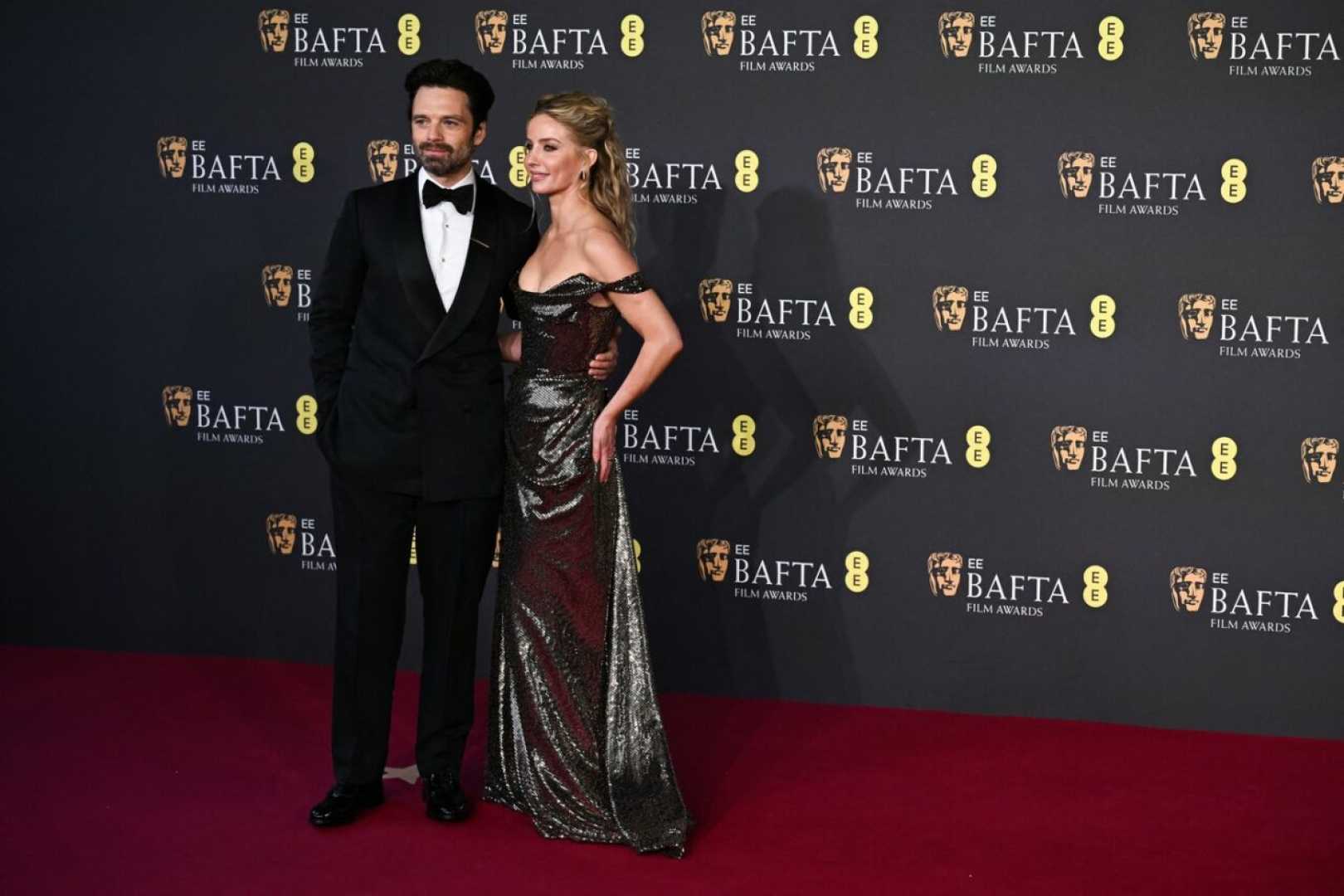 Sebastian Stan Annabelle Wallis Bafta Awards 2025