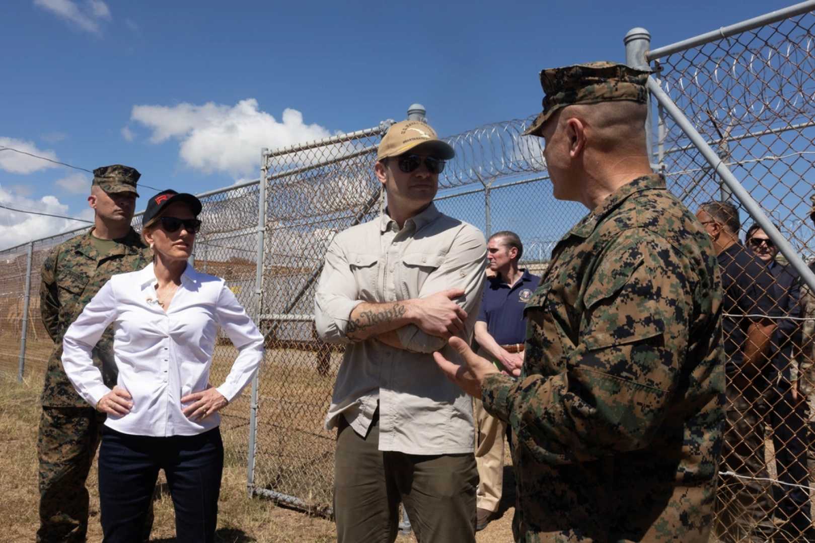 Secretary Of Defense Pete Hegseth Guantanamo Bay Visit