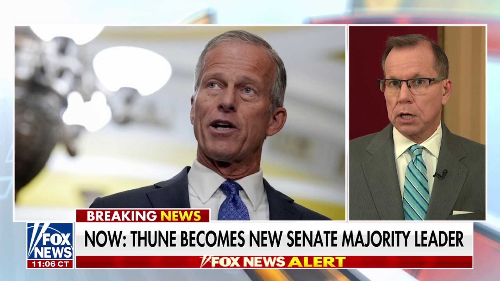 Senate Majority Leader John Thune Interview Fox News