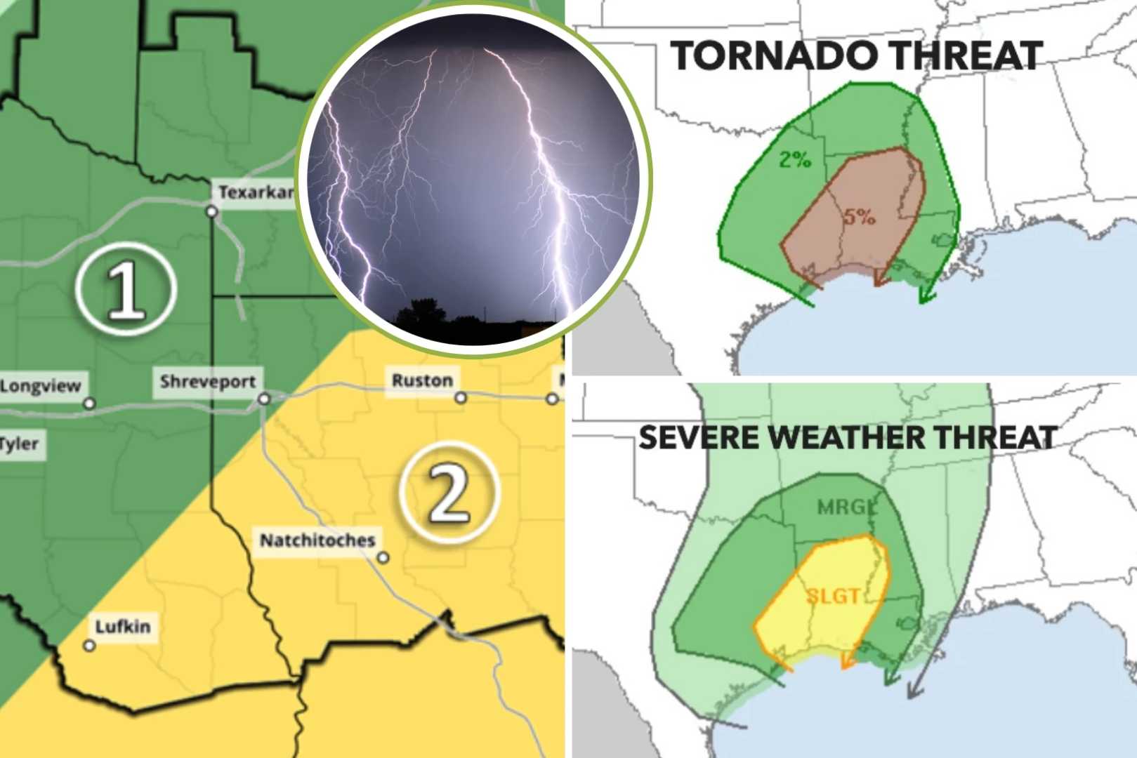 Severe Weather Alert Map South Carolina Indiana Texas