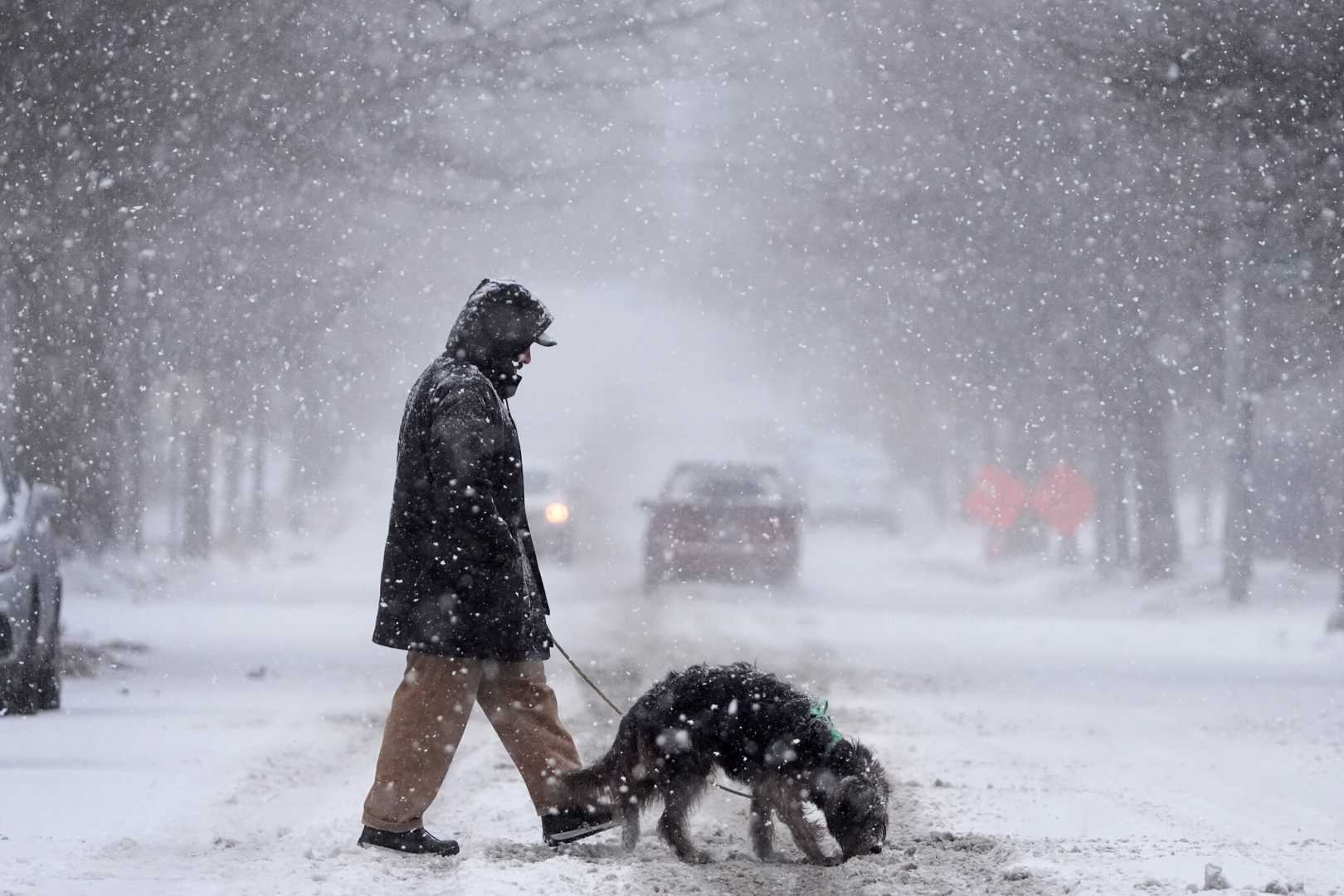 Severe Winter Storm East Coast Snowfall