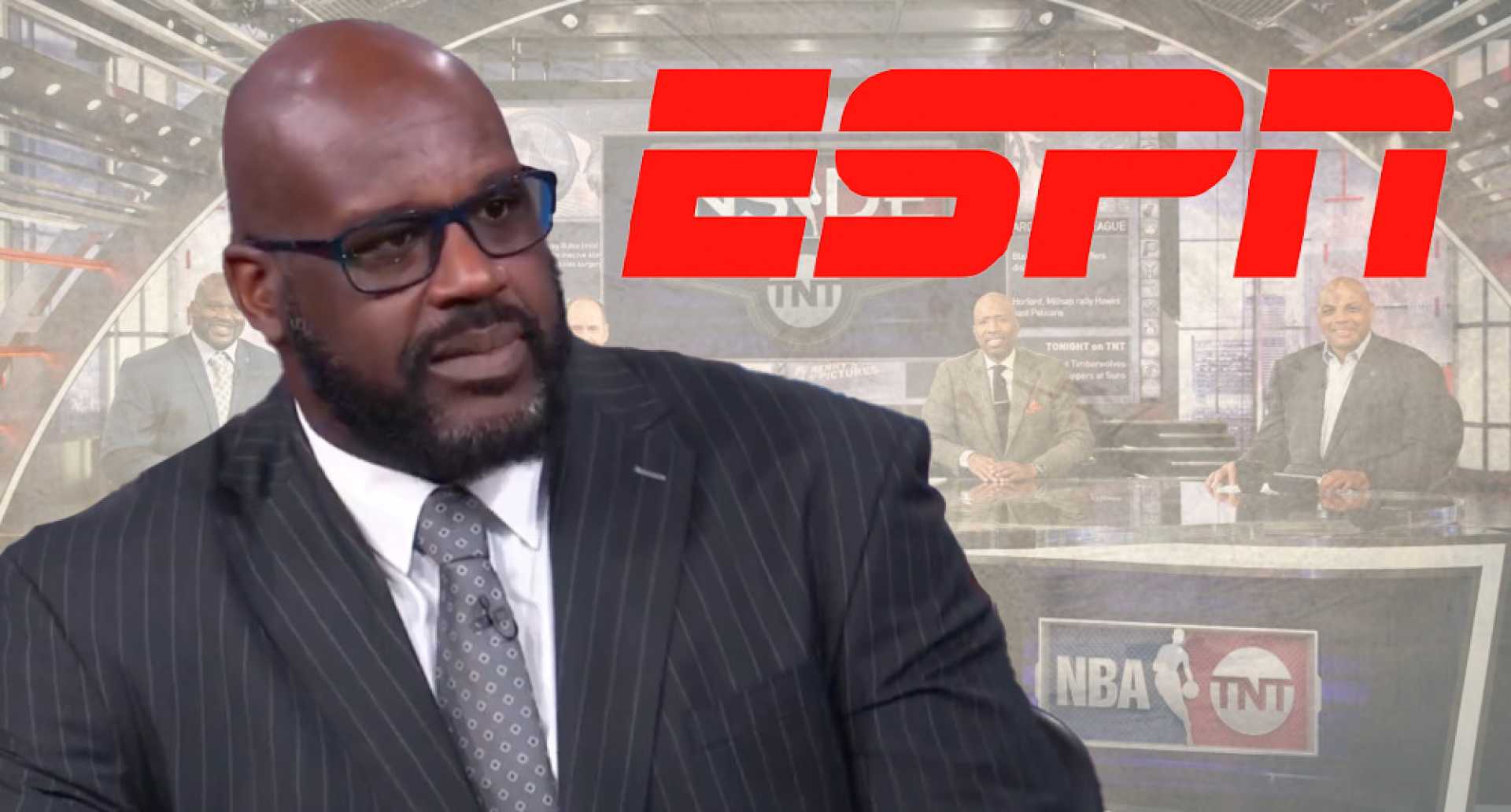 Shaquille O'neal Inside The Nba Espn Announcement