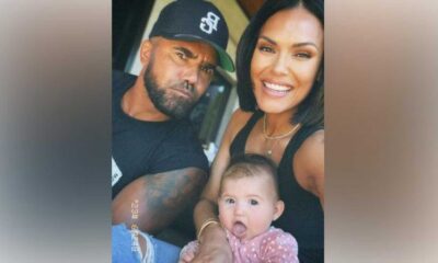 Shemar Moore Jesiree Dizon Frankie Family Photo