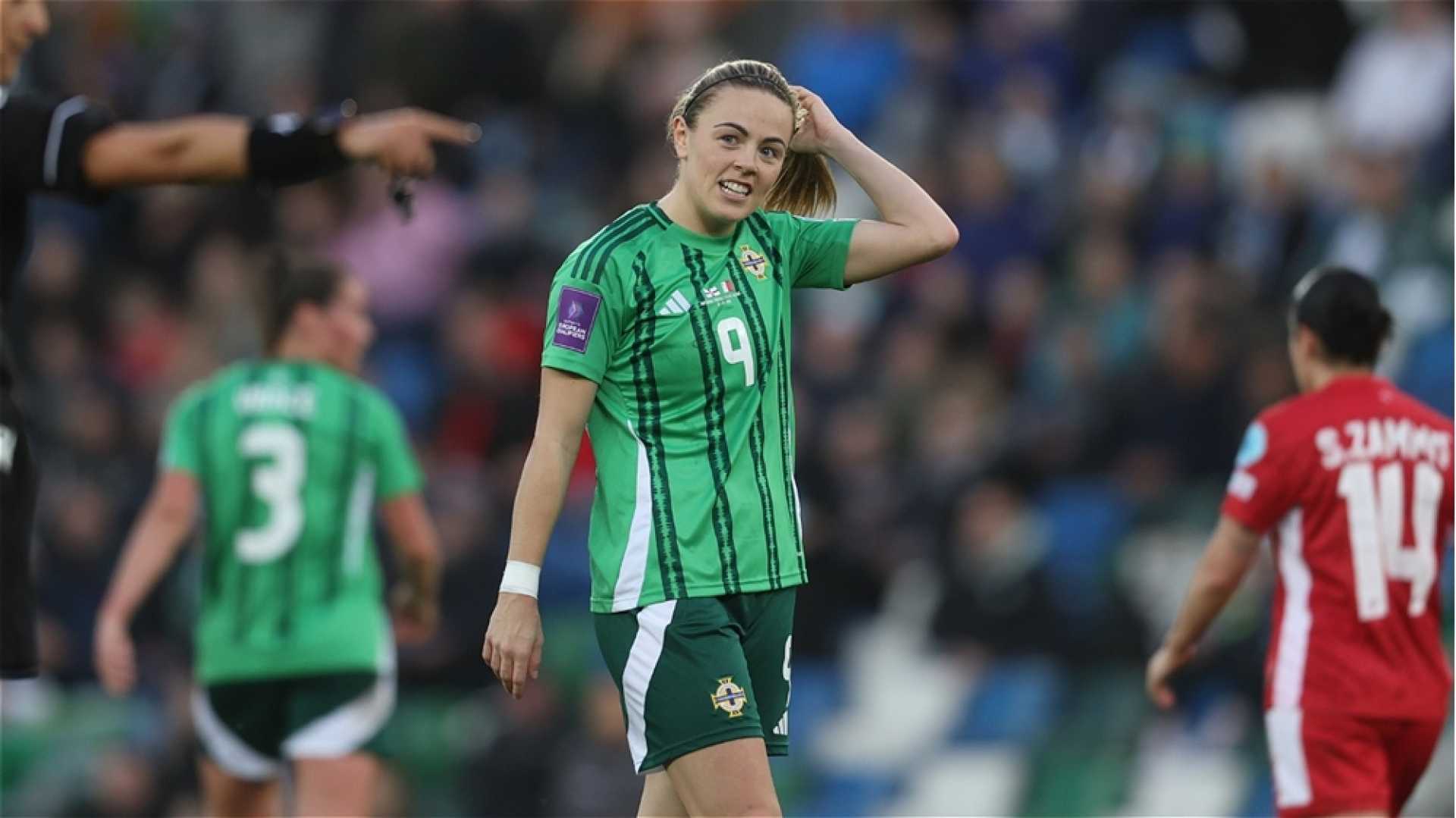 Simone Magill Northern Ireland Football Match