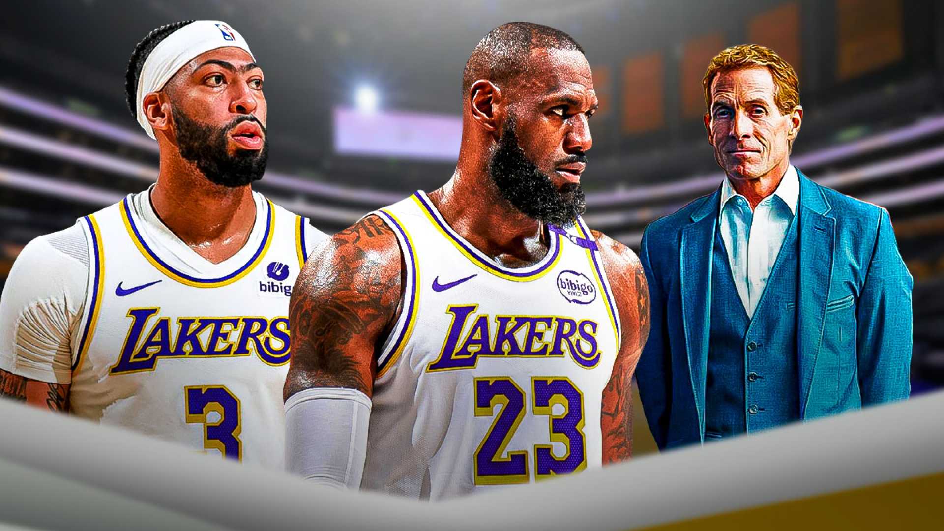 Skip Bayless Lebron James Anthony Davis Lakers