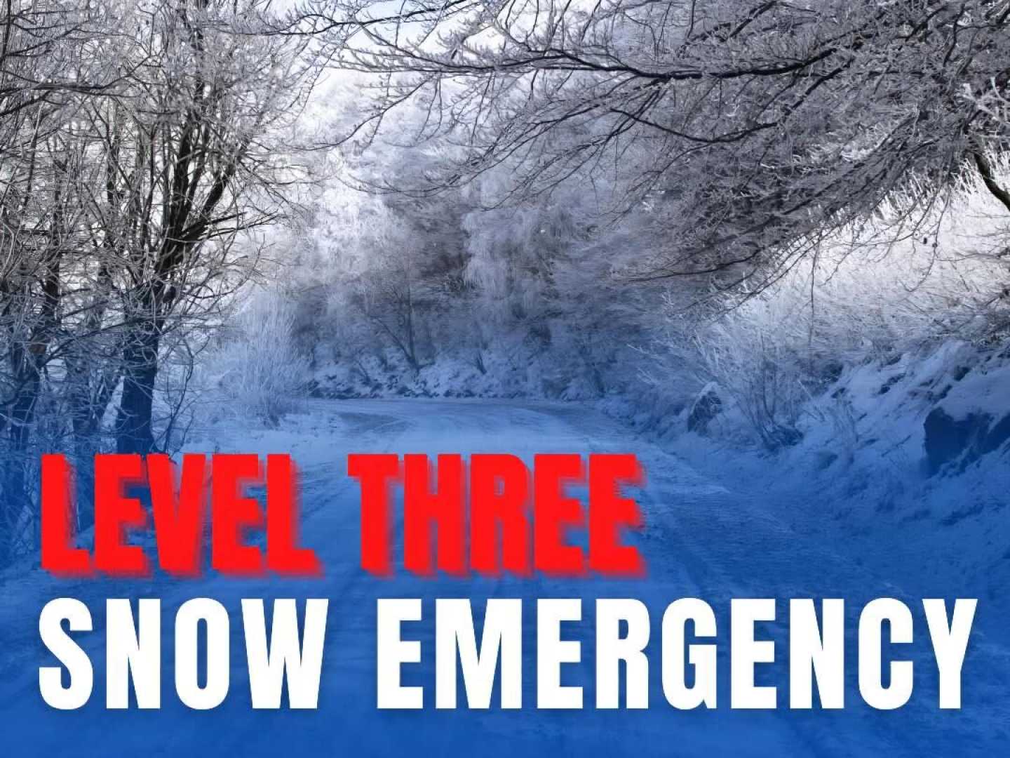 Snow Emergency Signs In Ohio