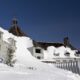 Snowfall Oregon Cascades Timberline Lodge