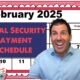 Social Security Payment Schedule February 2025