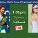 Sofia Kenin Vs Jasmine Paolini Tennis Dubai Championship