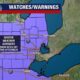 Southeast Michigan Winter Weather Advisory Snow Forecast