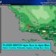 Southern California Storm Debris Flow Warning