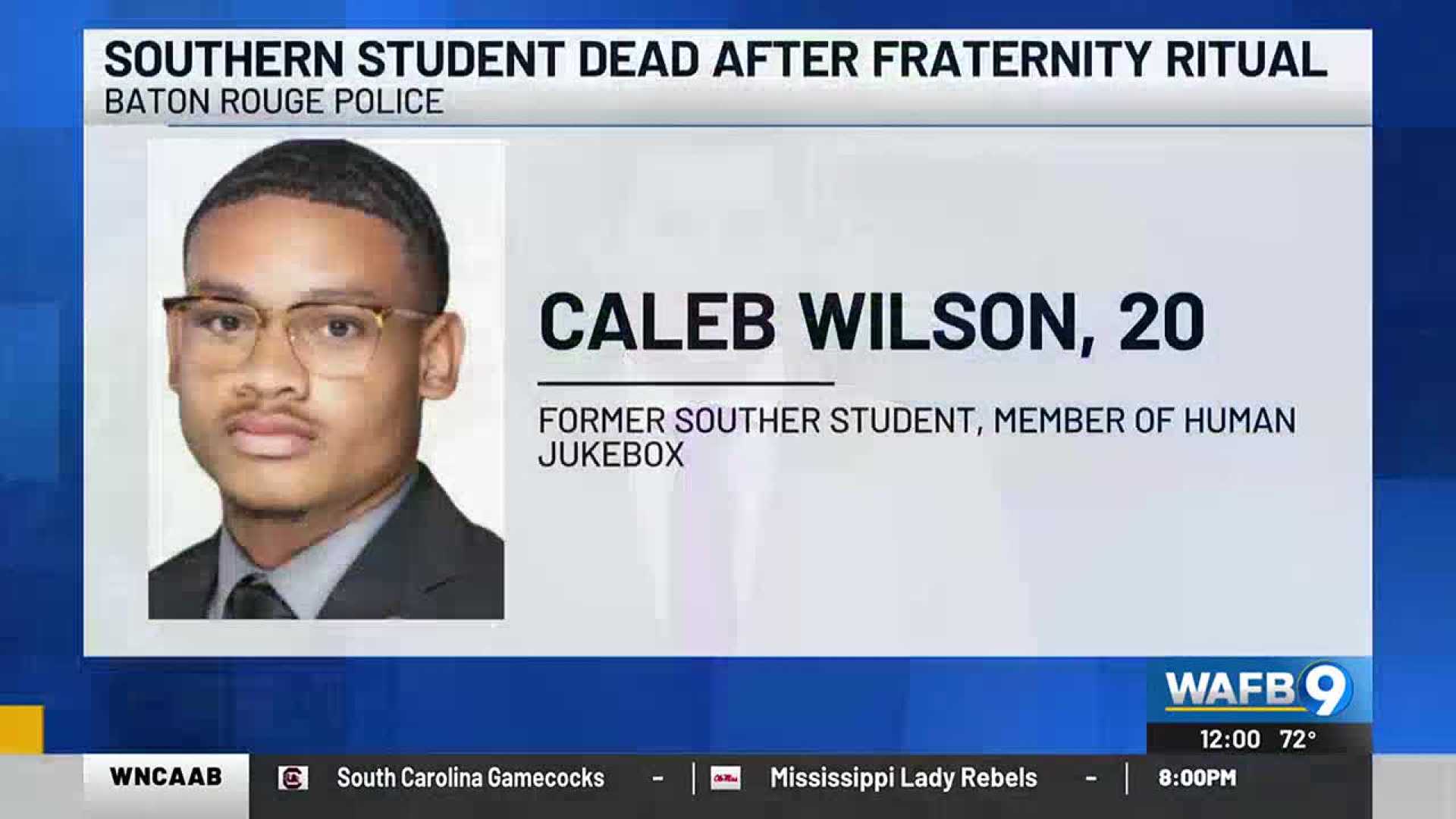 Southern University Fraternity Ritual Investigation