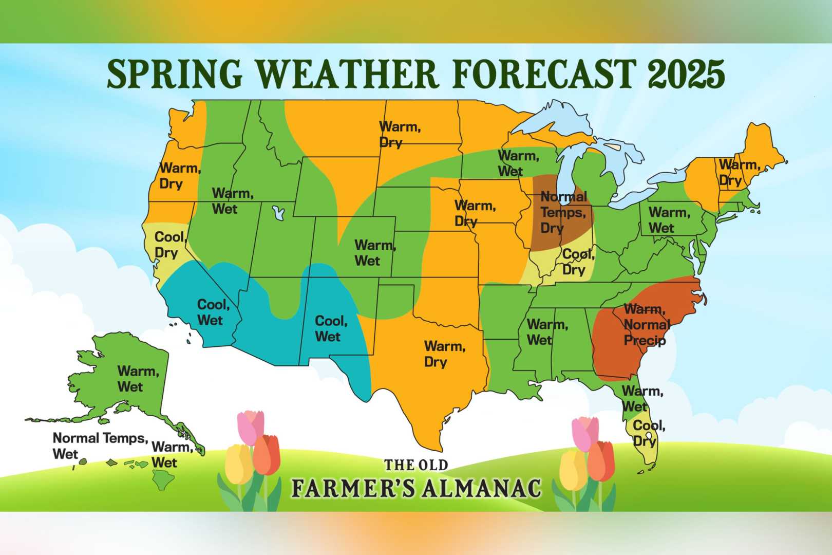 Spring Weather Forecast 2025