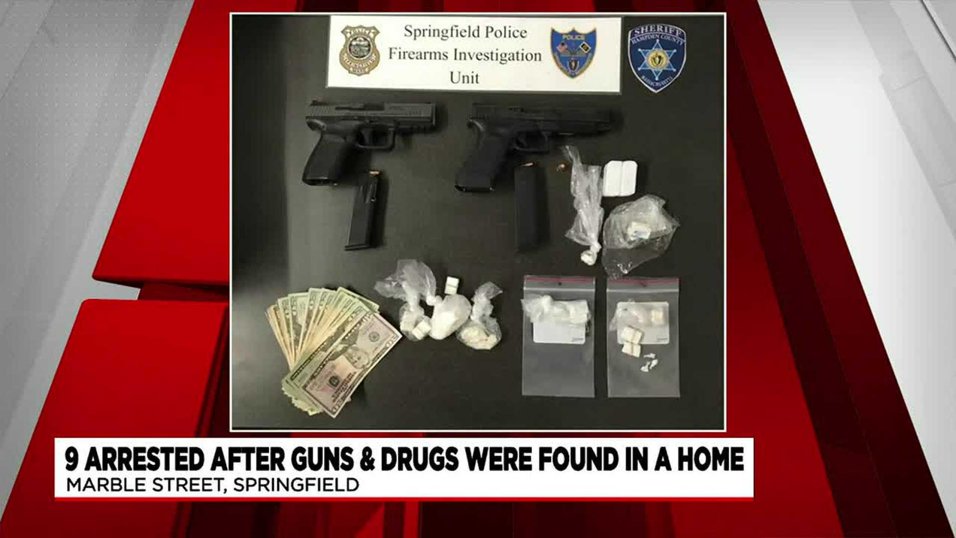 Springfield Police Arrest Drug Suspect With Gun