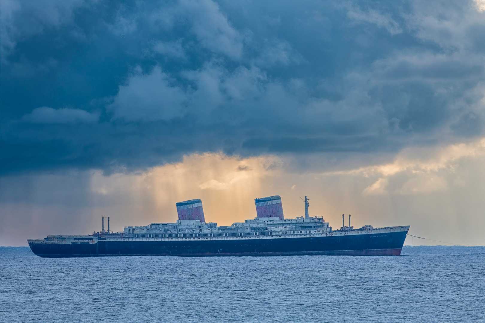 Ss United States Ship Palm Beach Coast