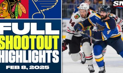 St. Louis Blues Vs Chicago Blackhawks Shootout Hockey Game