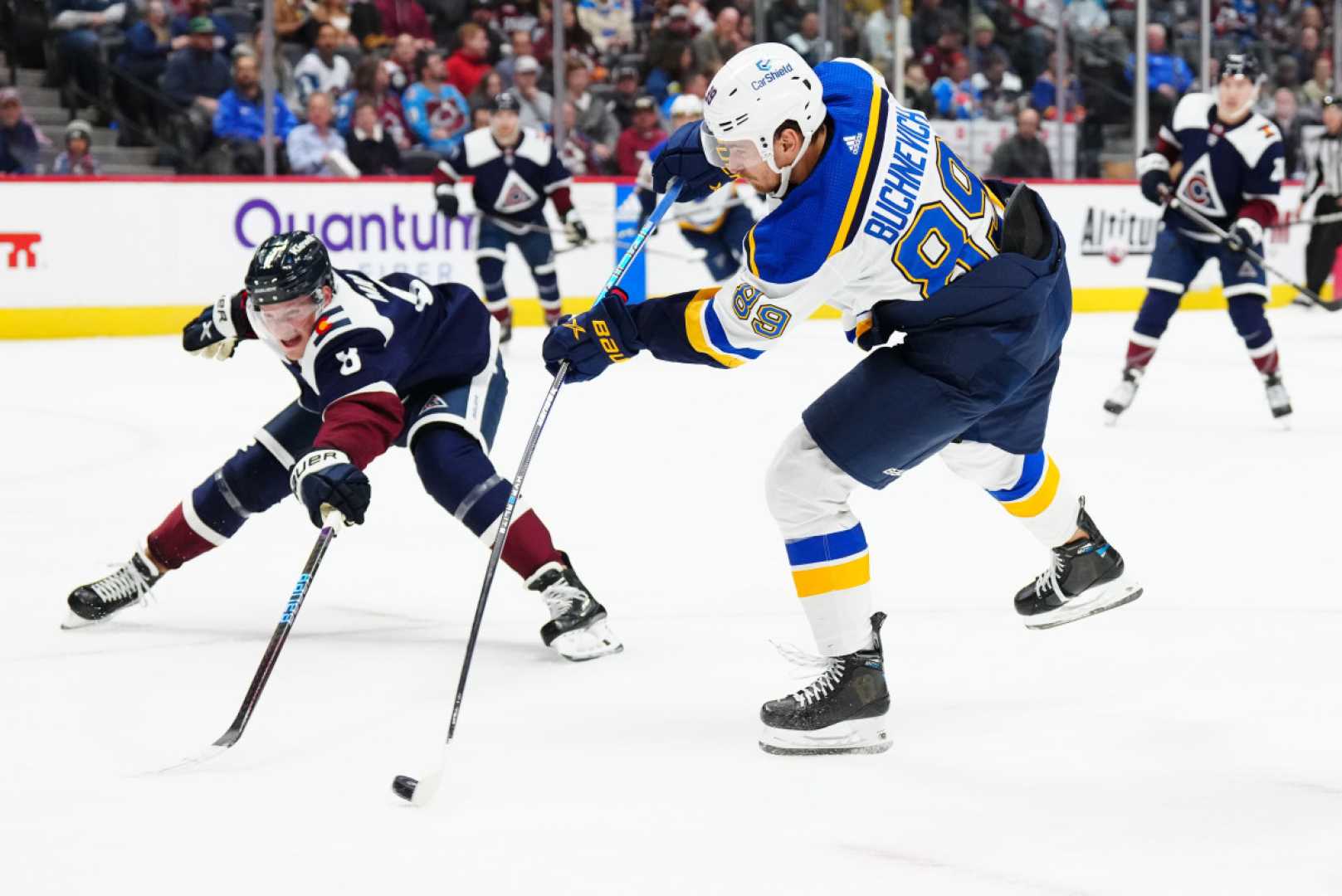 St. Louis Blues Vs Colorado Avalanche 2025 Hockey Game