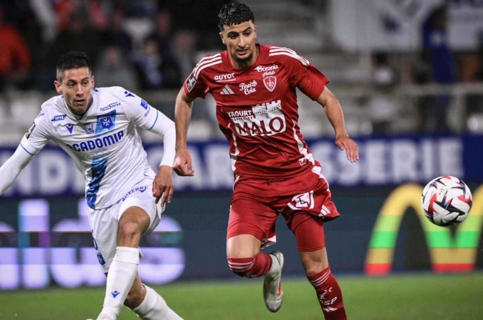 Stade Brestois Match Vs Auxerre