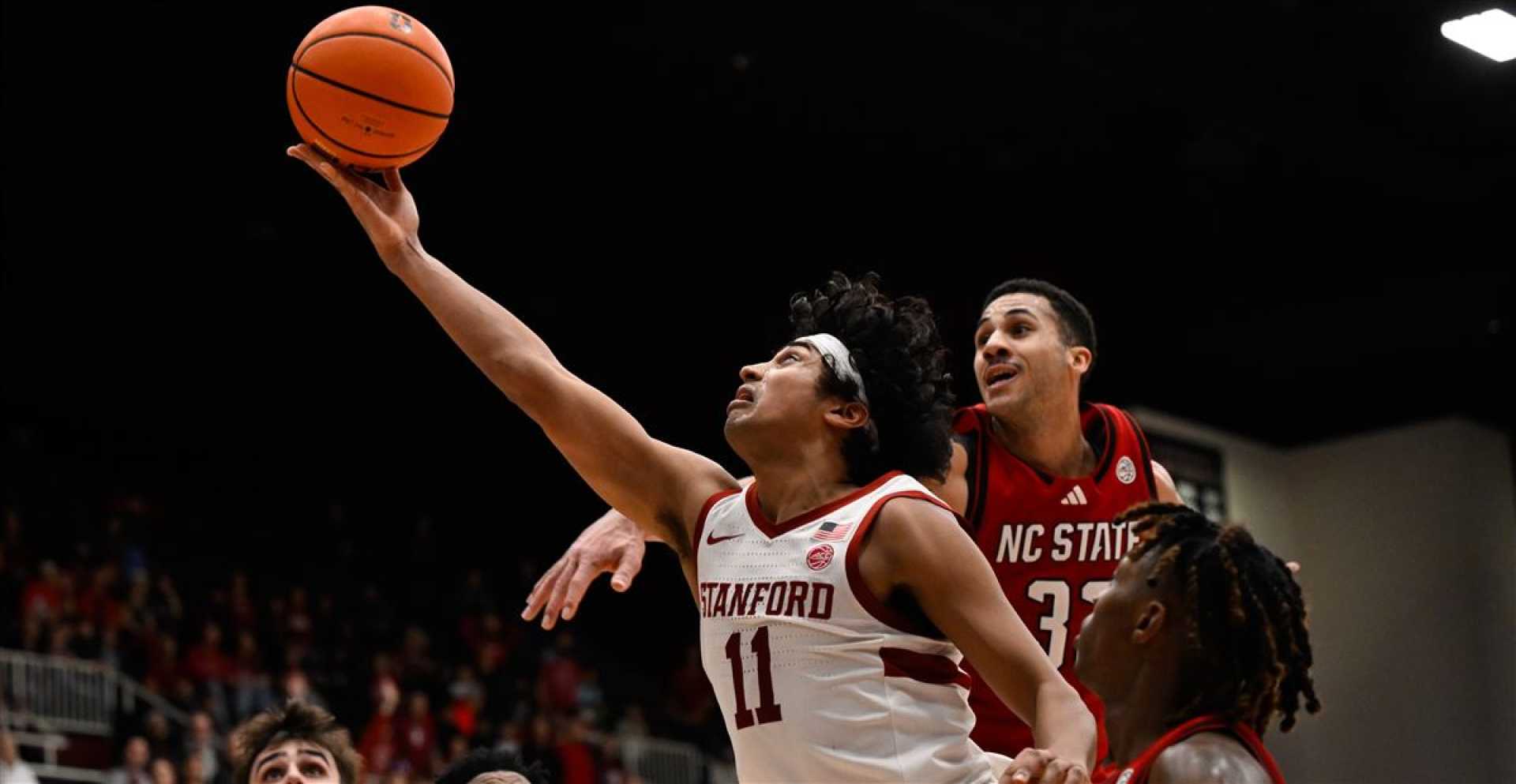 Stanford Basketball Player Raynaud Action Shot