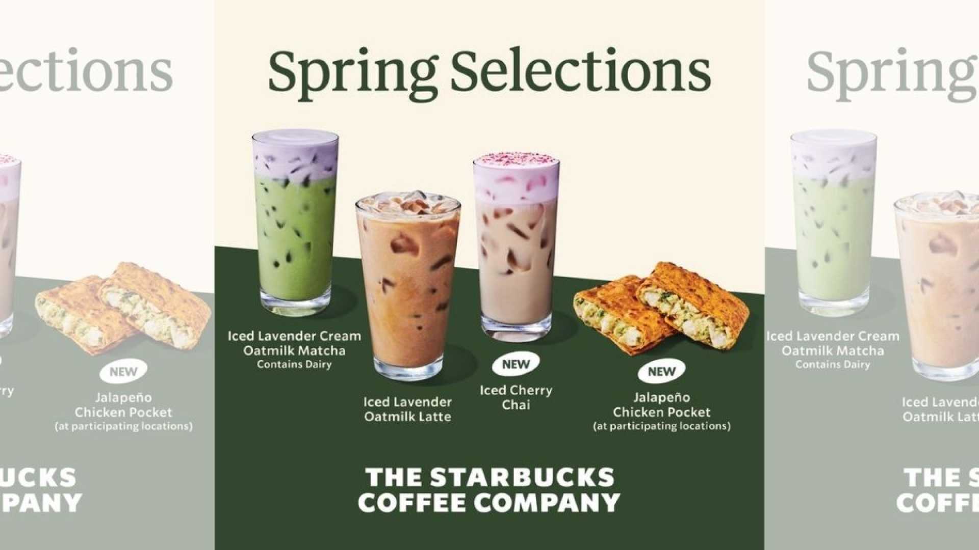 Starbucks Menu Changes Beverages Food Items