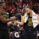 Steph Curry Celebration Warriors Jimmy Butler Nba