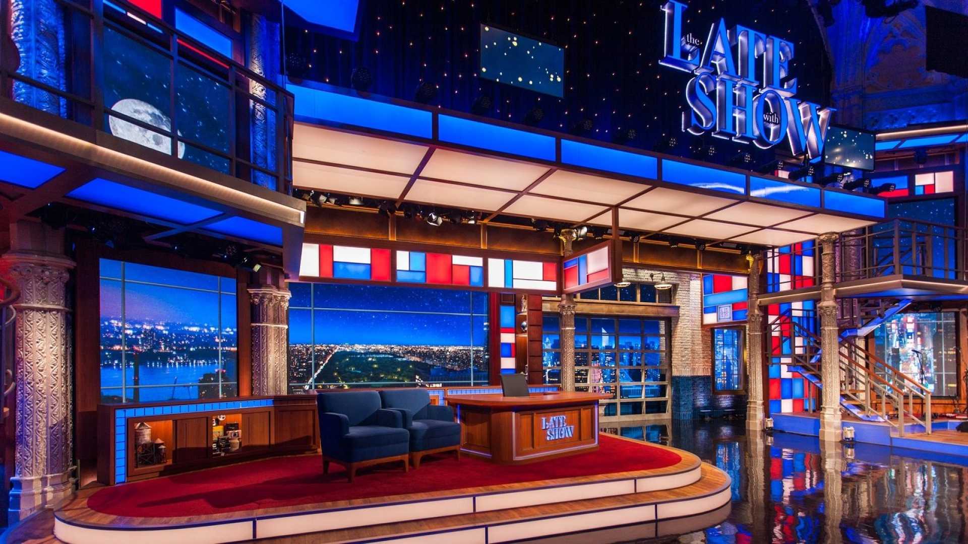 Stephen Colbert Late Show Set