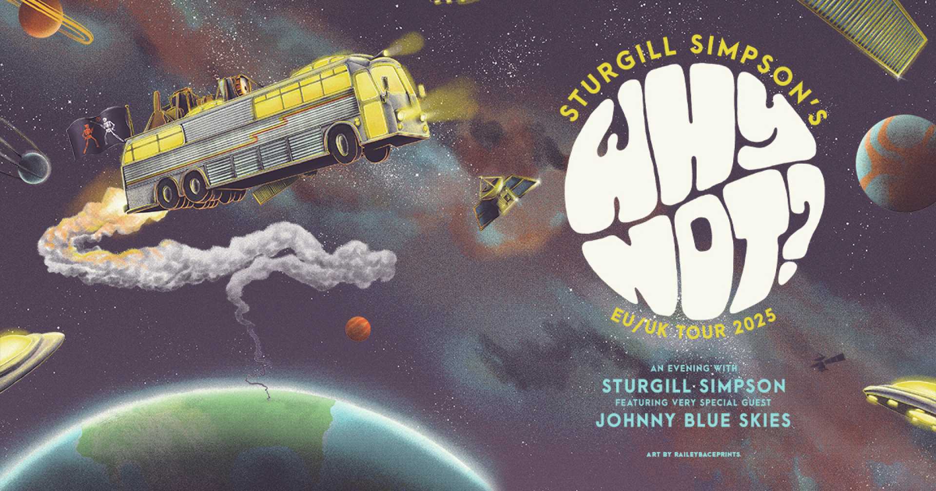 Sturgill Simpson Concert Tour Poster