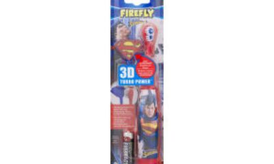 Superman Battery Powered Electric Toothbrush