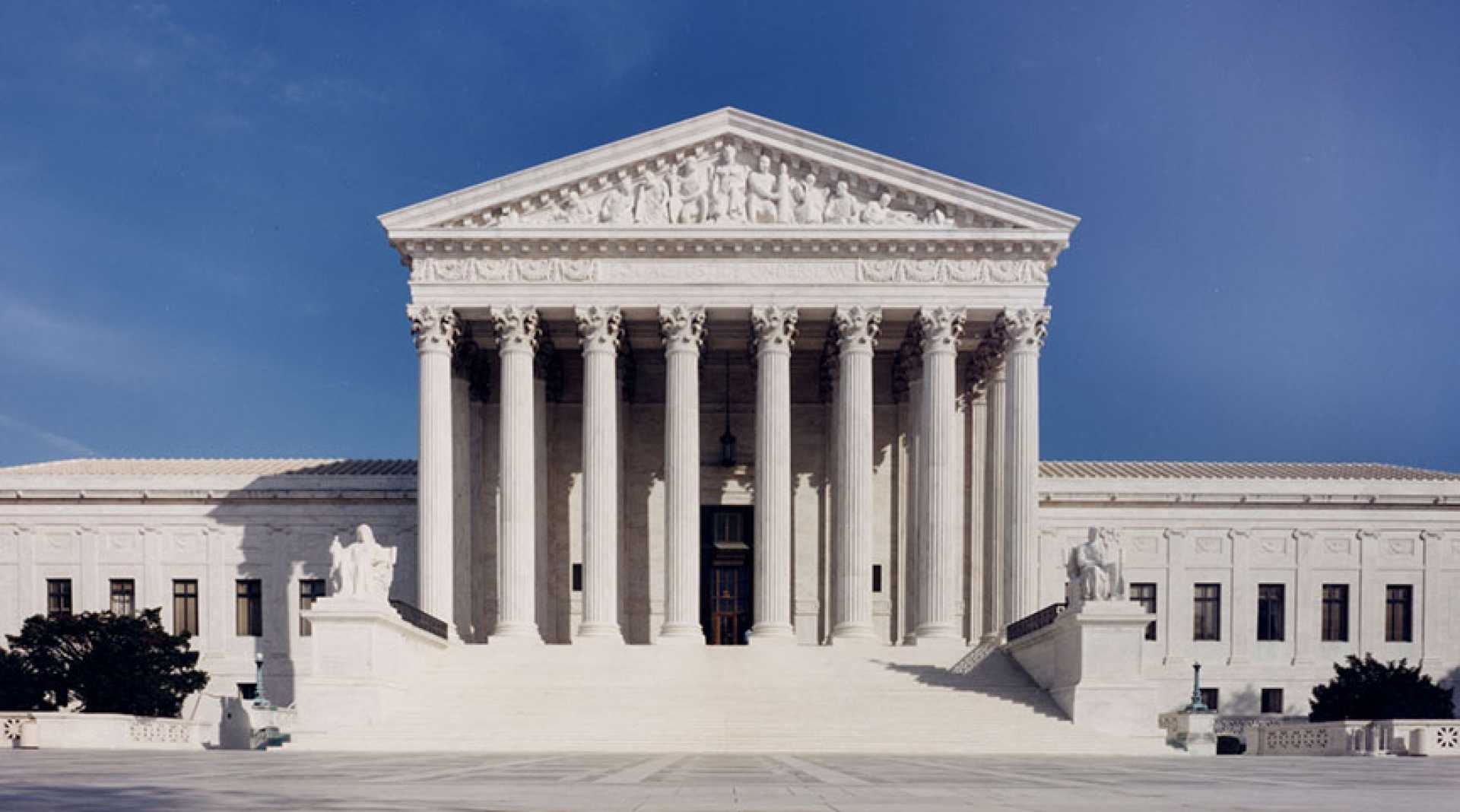 Supreme Court Building In Washington, D.c.