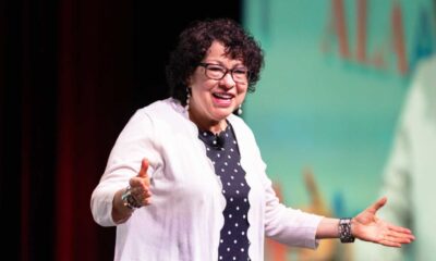 Supreme Court Justice Sonia Sotomayor Speaking At A Public Event