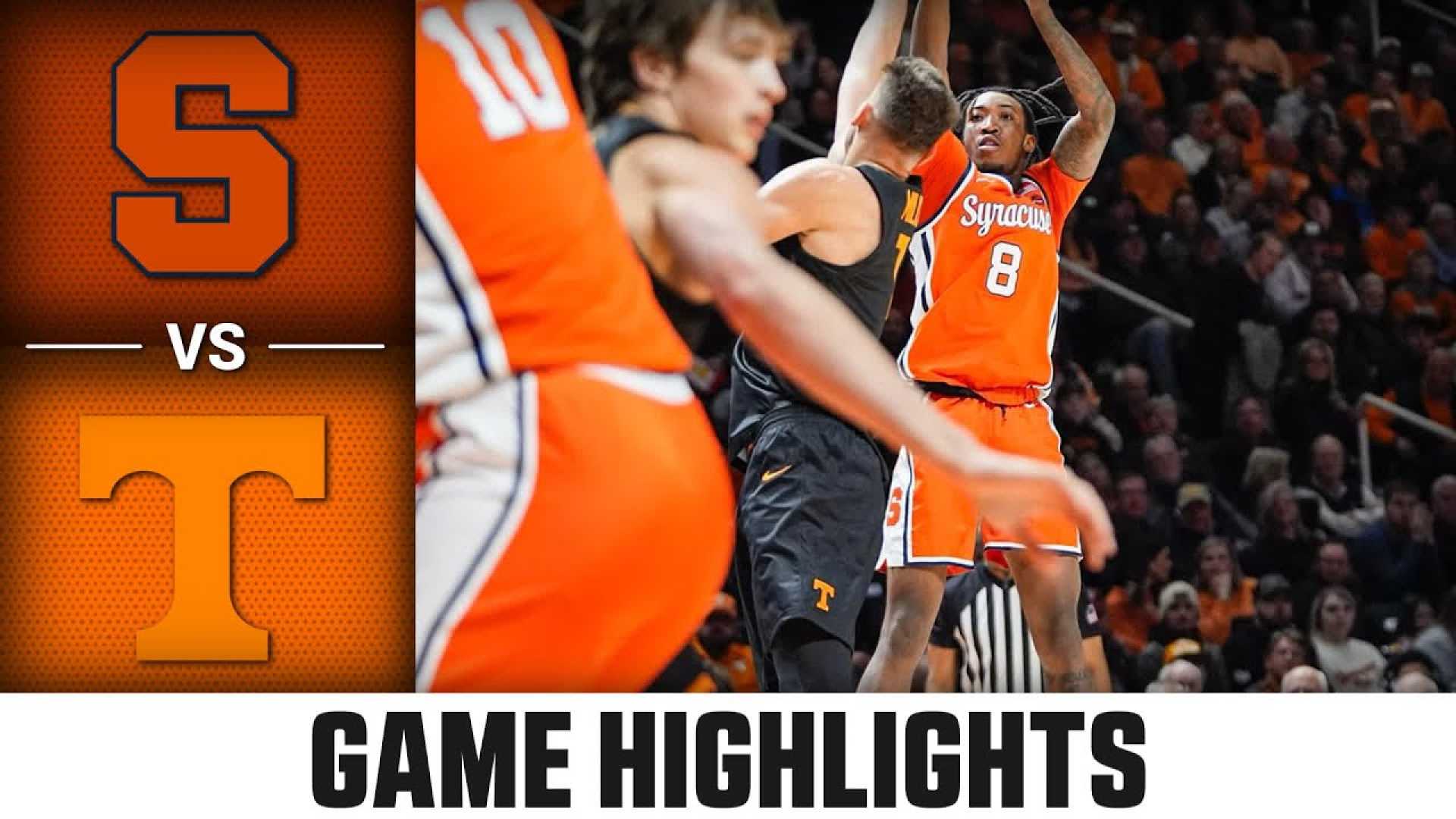 Syracuse Orange Basketball Game Highlights