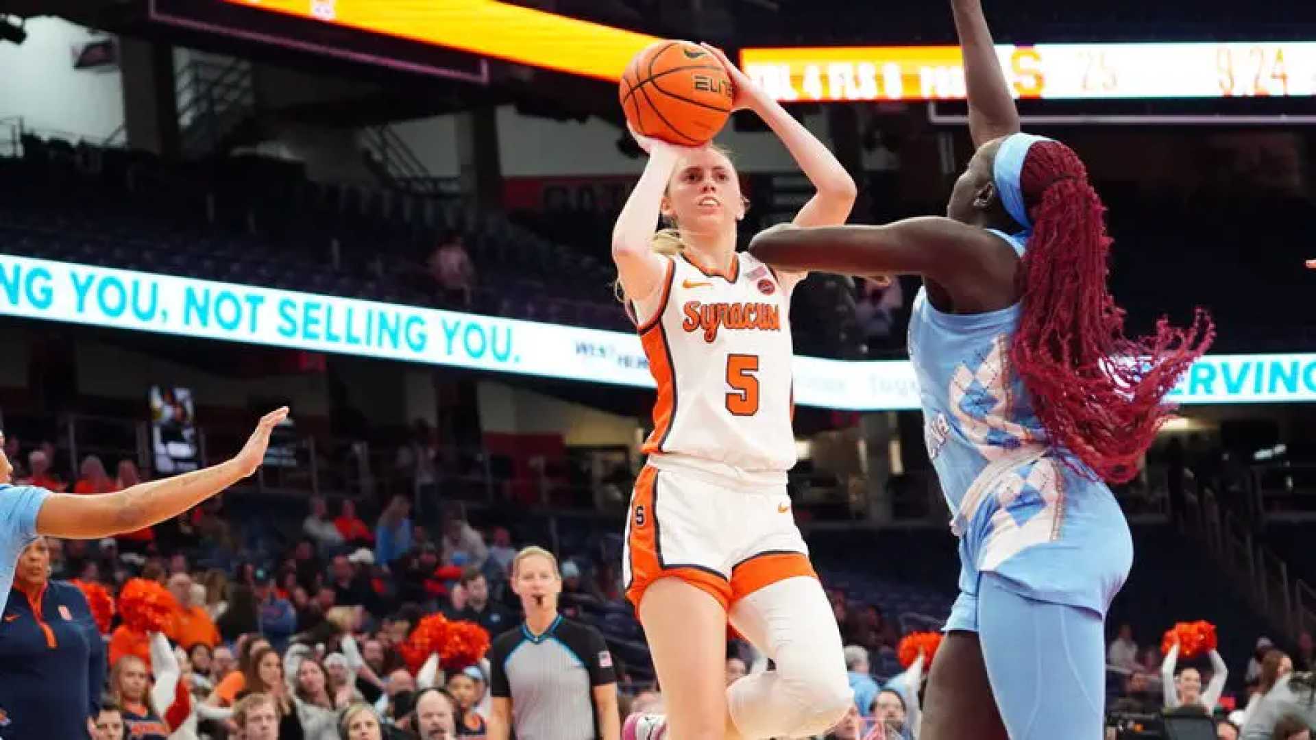 Syracuse Women's Basketball Game Against Duke