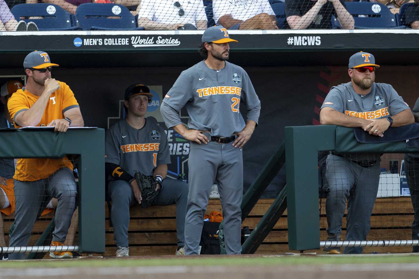 Tennessee Baseball Team Game Action