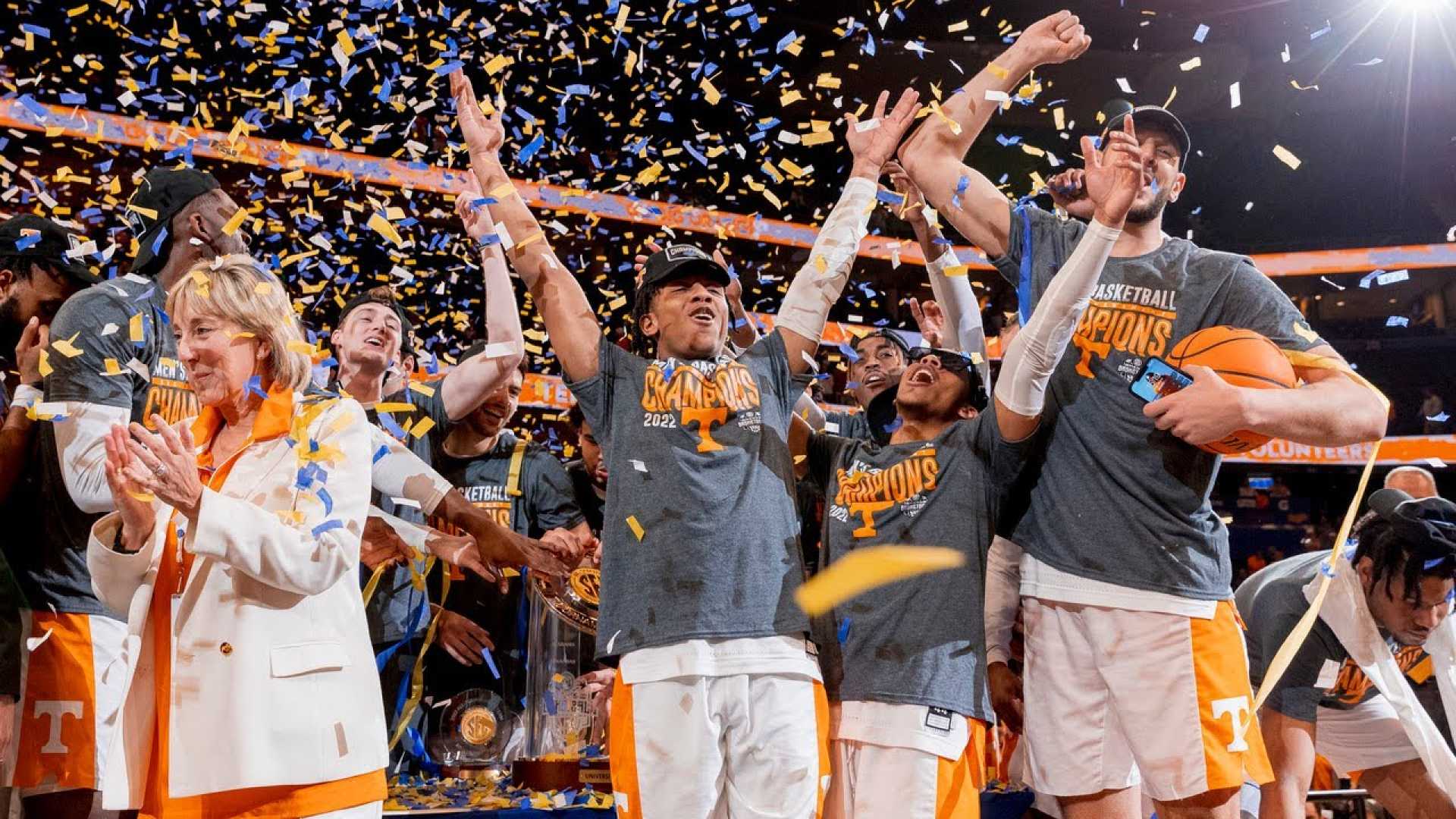 Tennessee Basketball Celebration