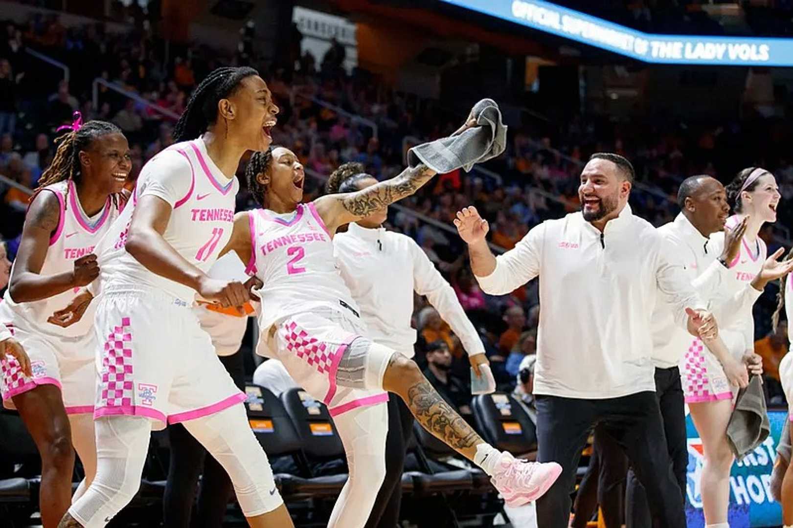 Tennessee Lady Vols Basketball Game Celebration