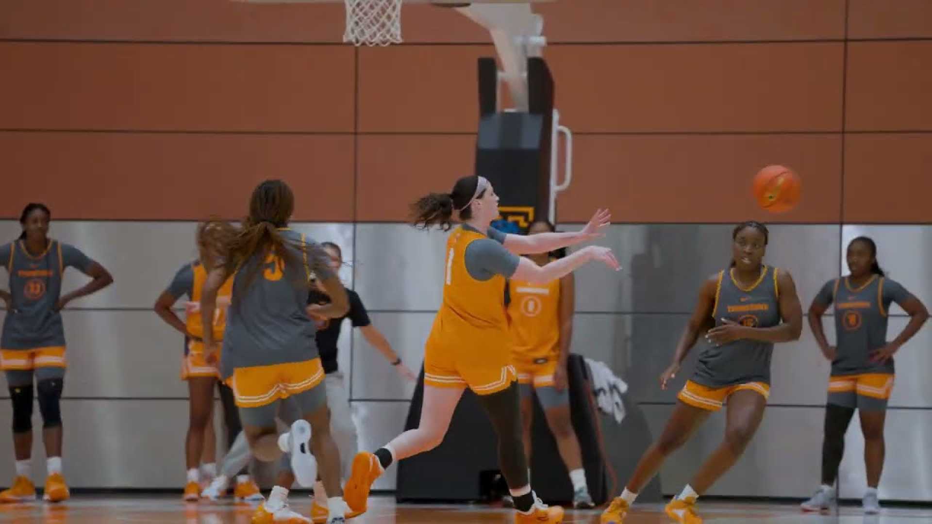 Tennessee Lady Vols Basketball Practice