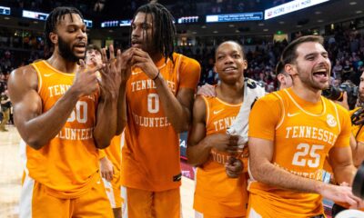 Tennessee Volunteers Basketball Team Action Shots