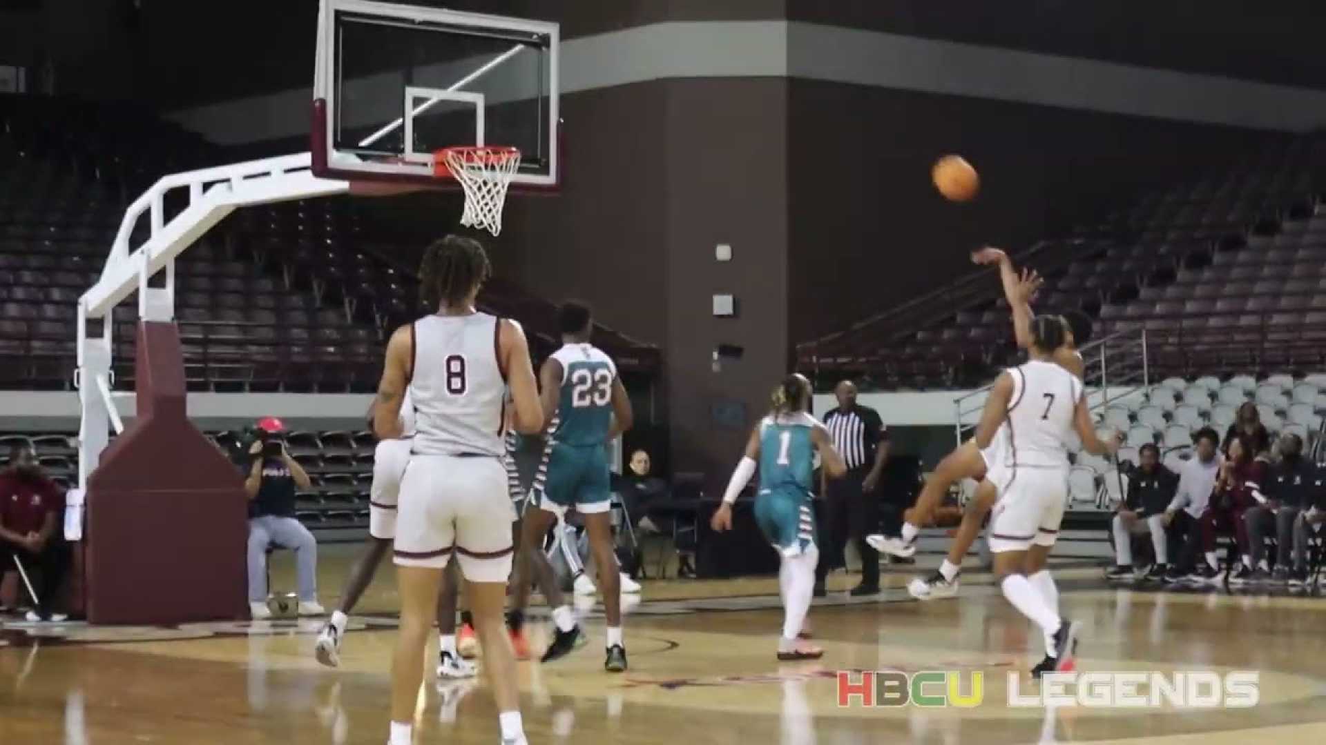 Texas Southern Tigers Basketball Game Action