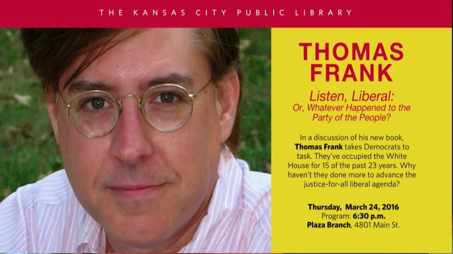 Thomas Frank Interview Democrats History