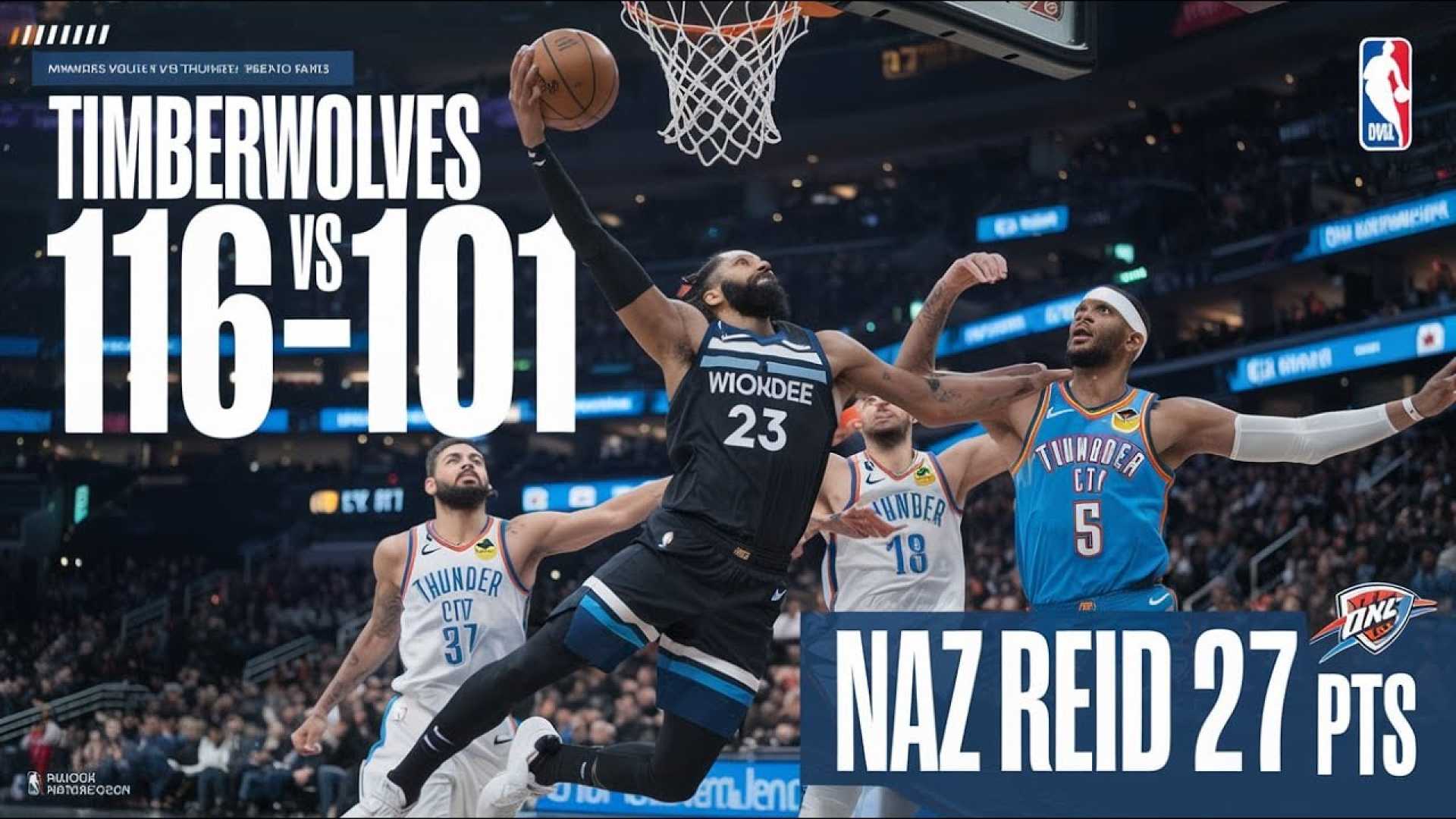 Thunder Timberwolves Nba February 2025