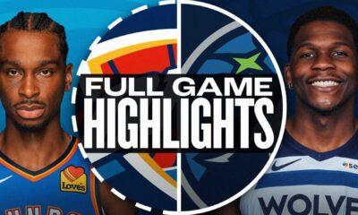 Timberwolves Thunder Nba Game Highlights