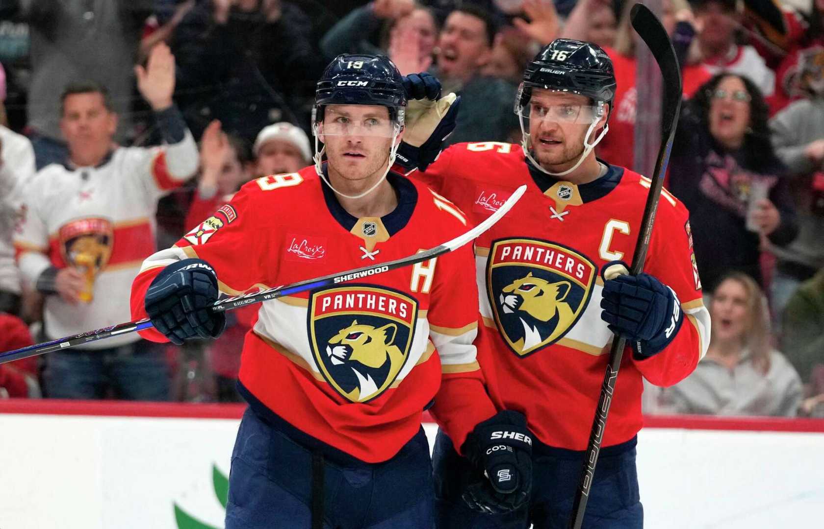 Tkachuk Brothers Hockey Game Celebration